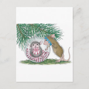 Carte Postale Conception de souris maison®