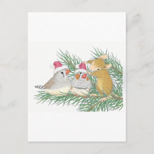 Carte Postale Conception de souris maison®