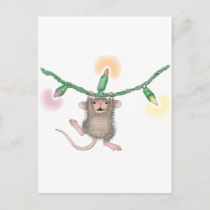 Carte Postale Conception de souris maison®