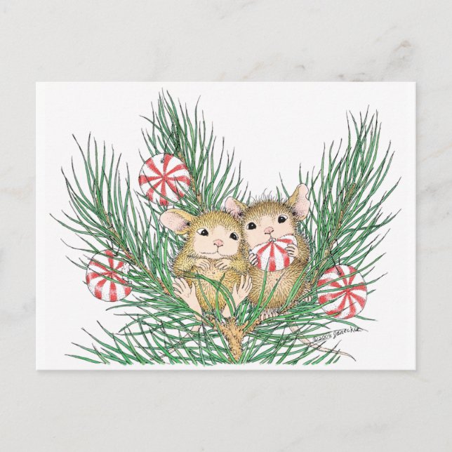 Carte Postale Conception de souris maison® (Devant)