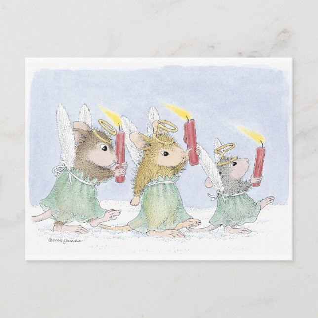Carte Postale Conception de souris maison® (Devant)