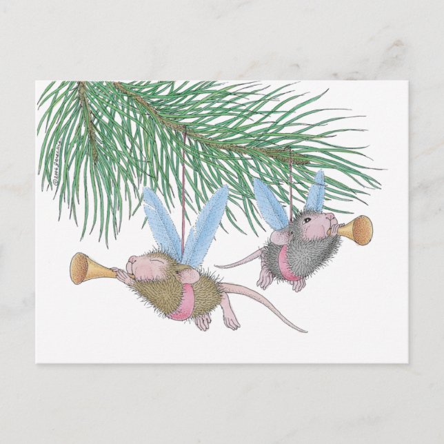 Carte Postale Conception de souris maison® (Devant)
