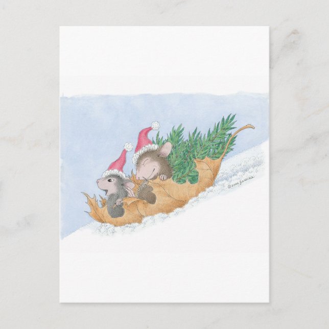 Carte Postale Conception de souris maison® (Devant)