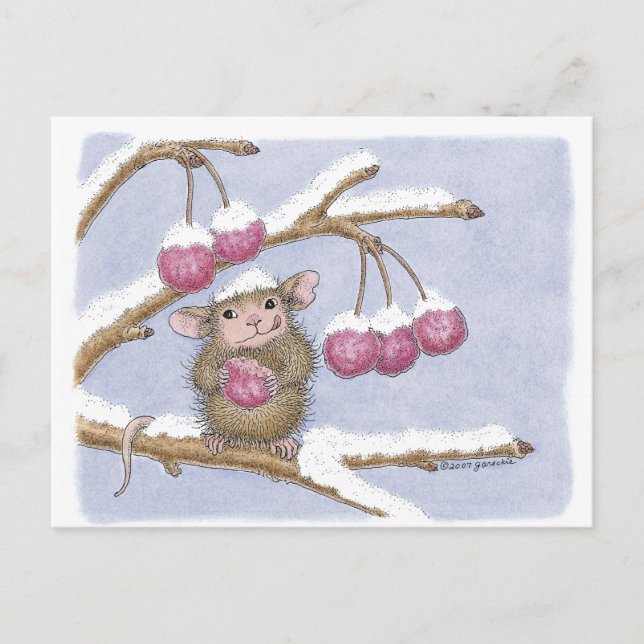 Carte Postale Conception de souris maison® (Devant)