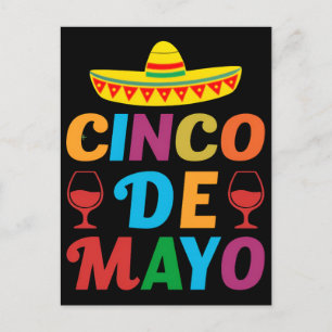 Carte Postale conception-de-t-shirt-pour-la-fête-cinq-mai