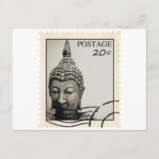 Carte Postale Conception de timbre-poste de Bouddha
