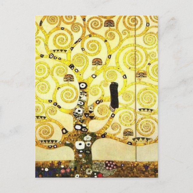 Carte Postale Conception pour les Stocletfries - Arbre de vie (Devant)