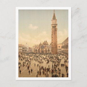 Carte Postale Concert en Carré II de Saint Marc, Venise, Italie