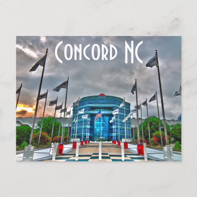 CARTE POSTALE CONCORD NC (Devant)
