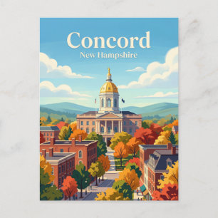 Carte Postale Concord, New Hampshire