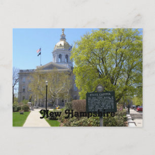 Carte Postale Concord State House, New Hampshire Postcard