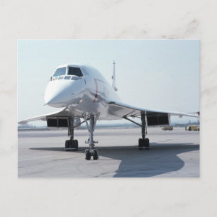 Carte Postale Concorde supersonique