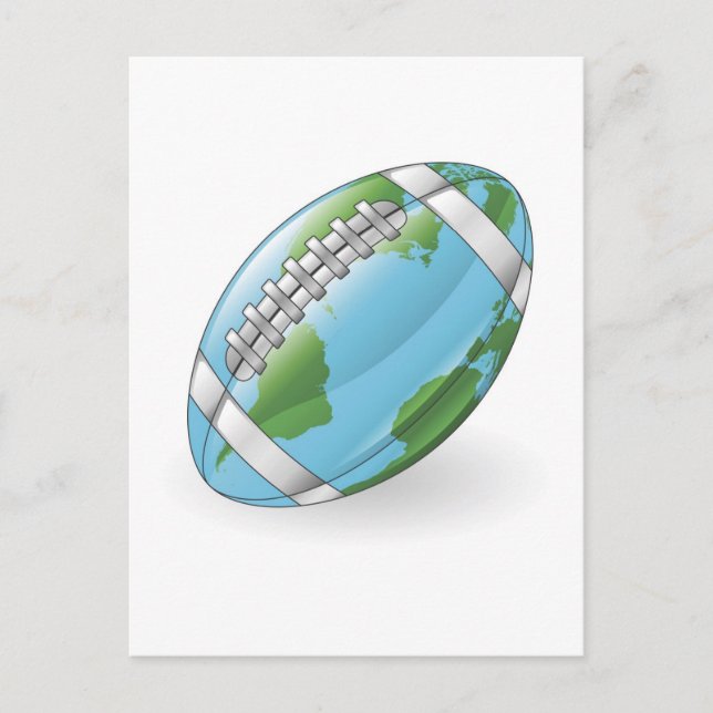 Carte Postale Concours mondial de football (Devant)