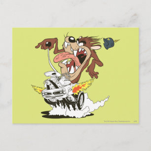 Carte Postale Conduite furieuse TAZ™