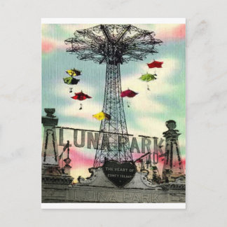 Carte Postale Coney Island Luna Park Parc d'attractions Brooklyn