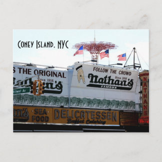Carte Postale Coney Island, NYC