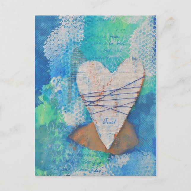 Carte Postale Confiance (Devant)