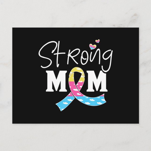 Carte Postale Congénitale Diaphragme Hernie Sensibilisation Ch M (Devant)