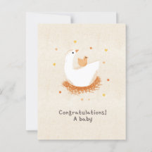 Congratulations a baby chick