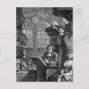 Carte Postale Congrégation du sommeil, 1736