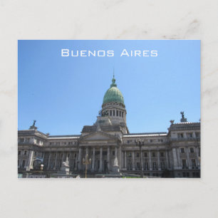 Carte Postale congreso buenos aires