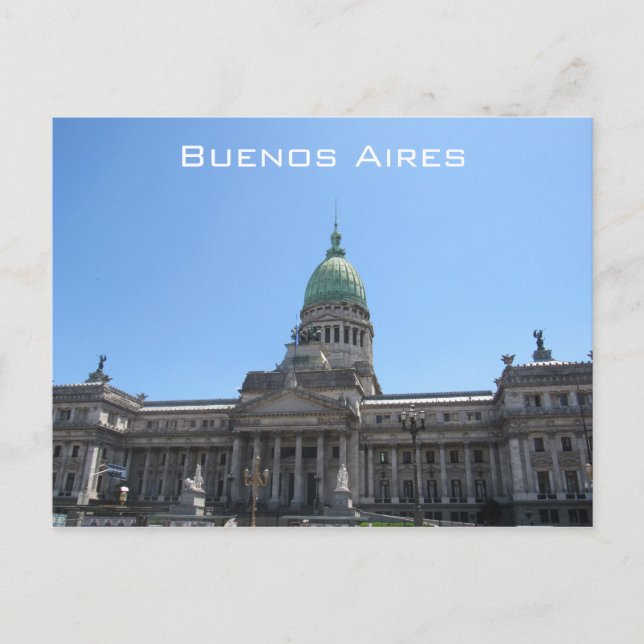 Carte Postale congreso buenos aires (Devant)