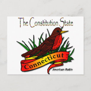 Carte Postale Conn Robin La Constitution État