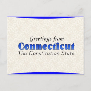 Carte Postale Connecticut