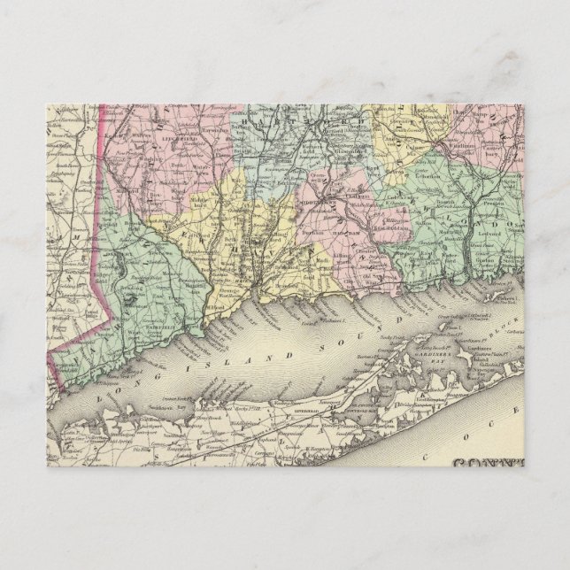 Carte Postale Connecticut (Devant)