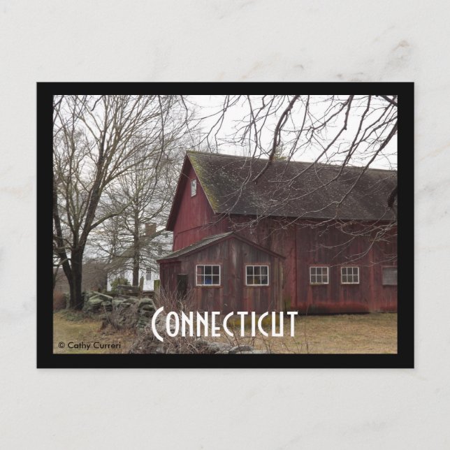 Carte postale Connecticut (Devant)