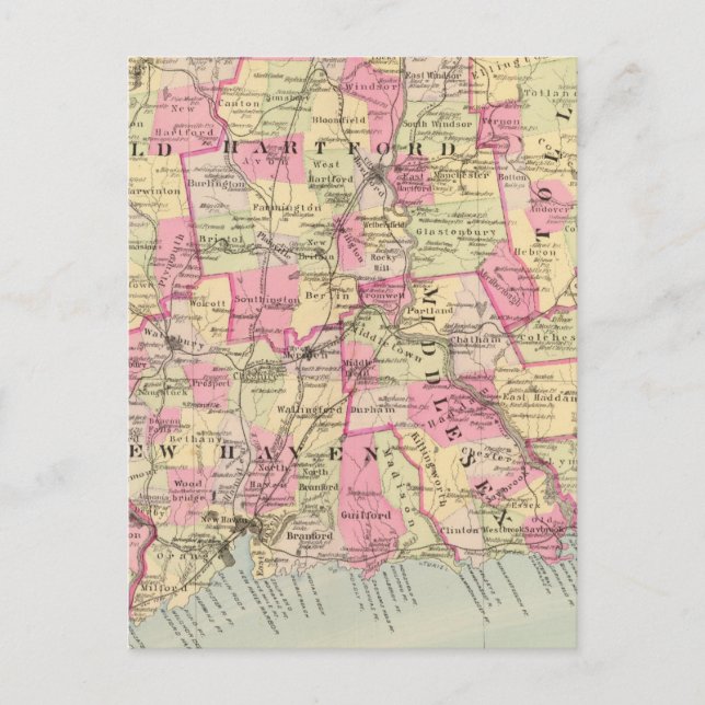 Carte Postale Connecticut 12 (Devant)