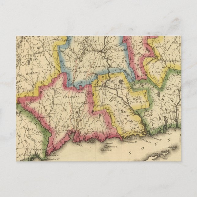 Carte Postale Connecticut 5 (Devant)