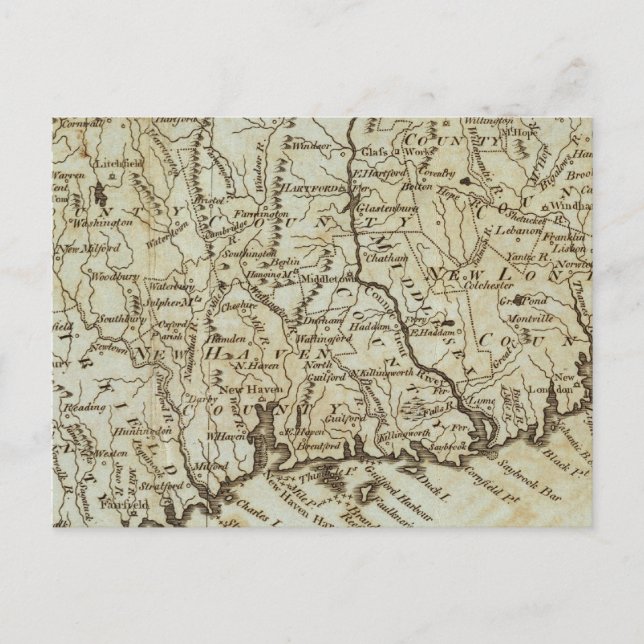 Carte Postale Connecticut 7 (Devant)