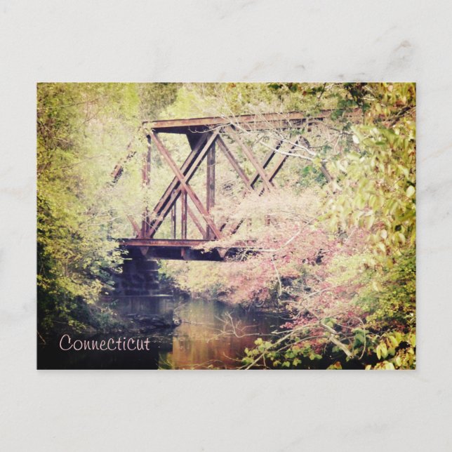 Carte postale Connecticut Bridge (Devant)