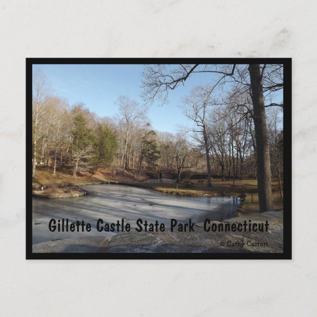 Carte postale Connecticut du Gillette Castle State (Devant)