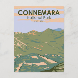 Carte Postale Connemara National Park Irlande Douze Bens Travel