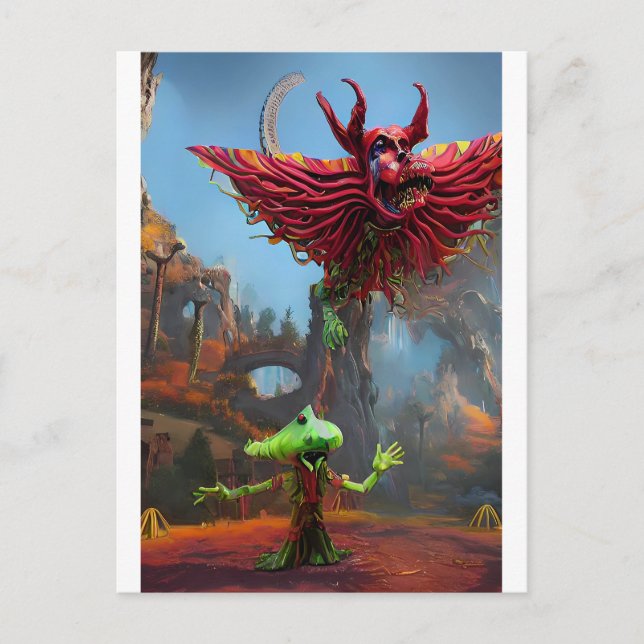 Carte Postale Consacré au rêve (Devant)