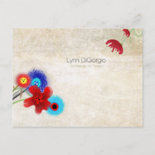 Carte Postale Conseil / Thérapie artistique