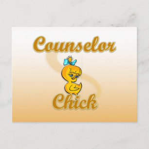 Carte Postale Conseiller Chick