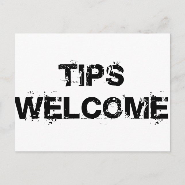 Carte Postale Conseils Bienvenue (Devant)