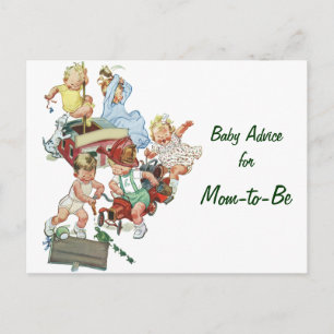 Carte Postale Conseils de maman Cartes, Enfants Vintages avec Ca