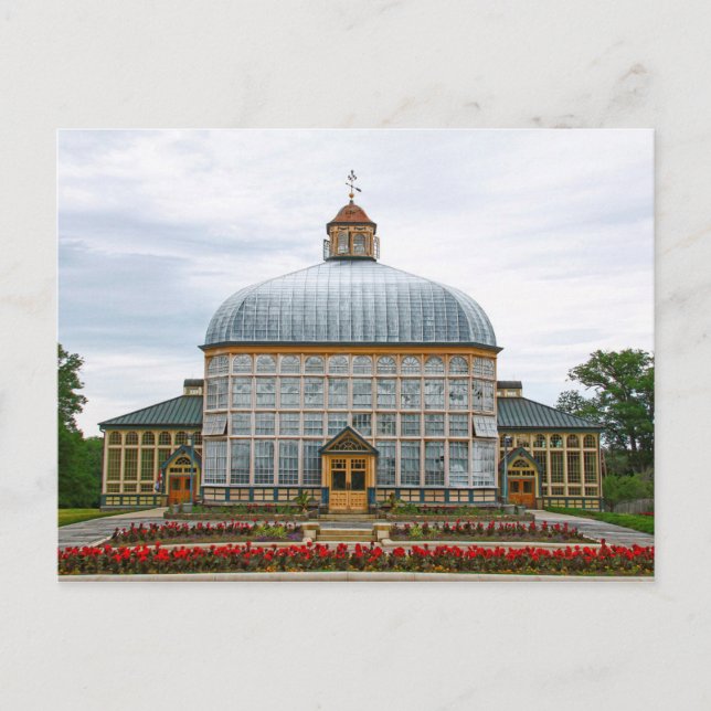 Carte postale Conservatoire de Druid Hill, Baltimo (Devant)