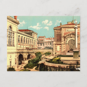 Carte Postale Conservatoire et bibliothèque, Marseille, France