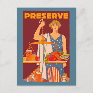 Carte Postale Conserver