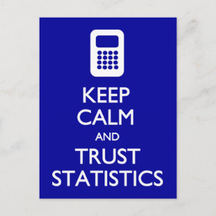 Carte postale Conserver les statistiques de confia