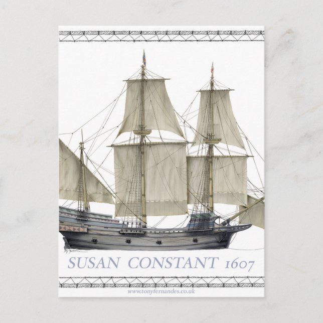 Carte Postale Constante susan 1607 (Devant)