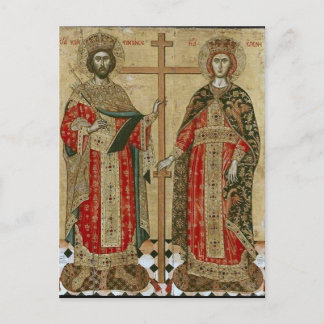 Carte Postale Constantine et Helen par Emmanuel Tzanes