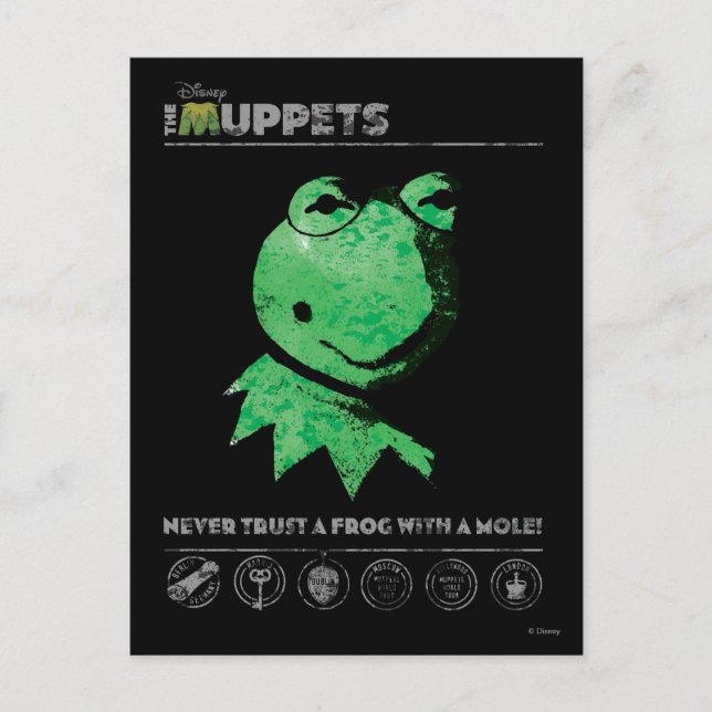 Carte Postale Constantine - Grenouille avec une taupe (Devant)