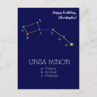 Constellation de l'hémisphère nord Ursa Minor