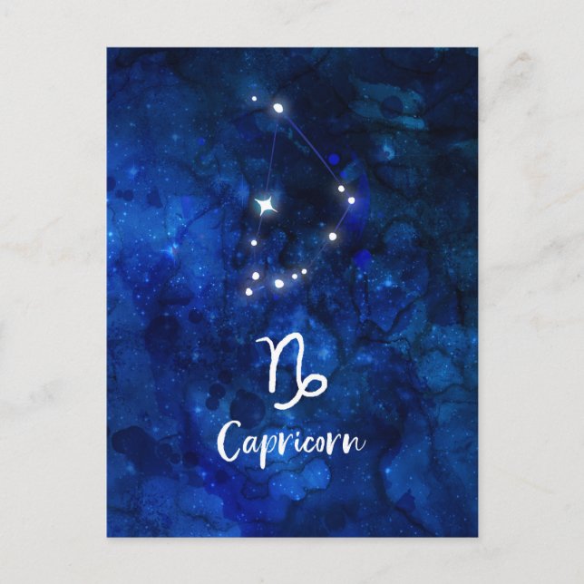 Carte Postale Constellation du zodiaque Capricorne Galaxie Céles (Devant)